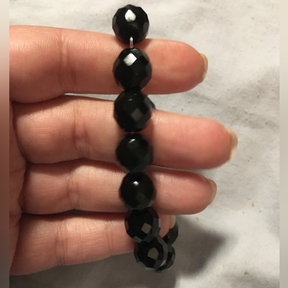 Over sized/ Plus Sized Stretchy Bead Bracelet